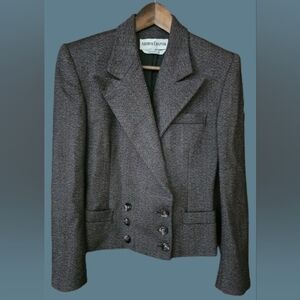 Arthur Chapnik Vintage Double-Breasted wool/Tweed Blazer